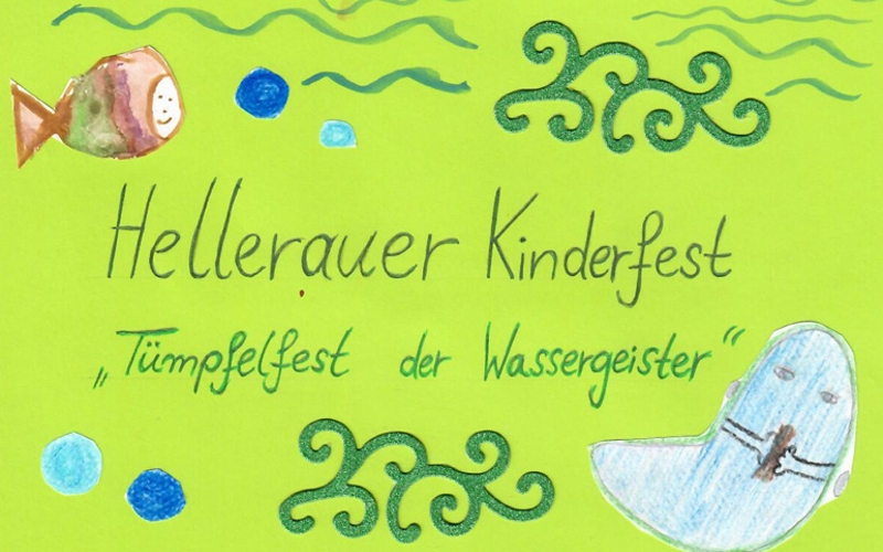 Plakat für das Kinderfest 2023